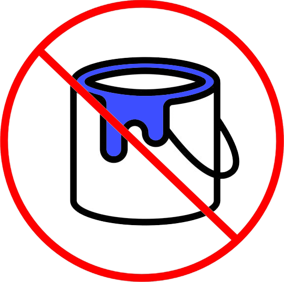 Prohibited items warning